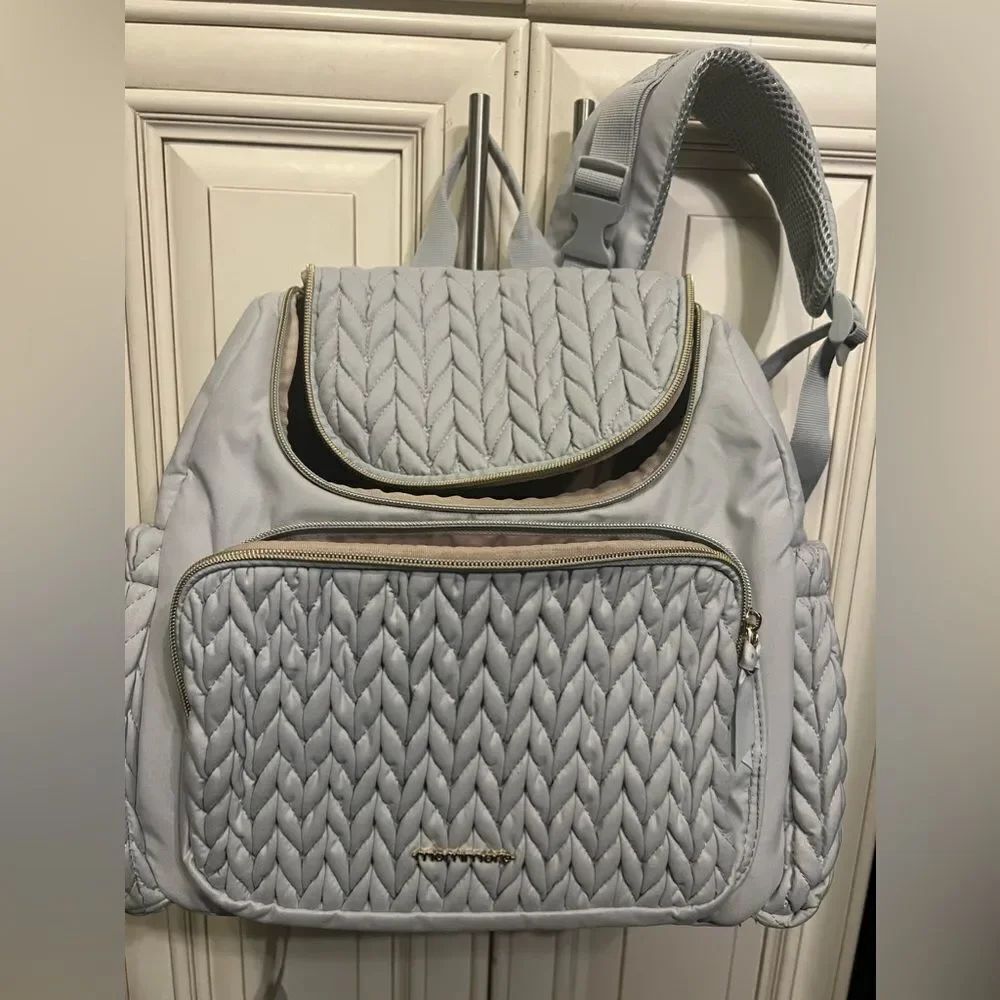 Mommore Diaper Bag Small Diaper Backpack Stylish Newborn Baby Mini Maternity Bag - Picture 13 of 16
